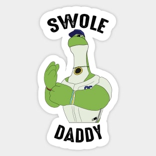 Swole Daddy NC Dinos Sticker